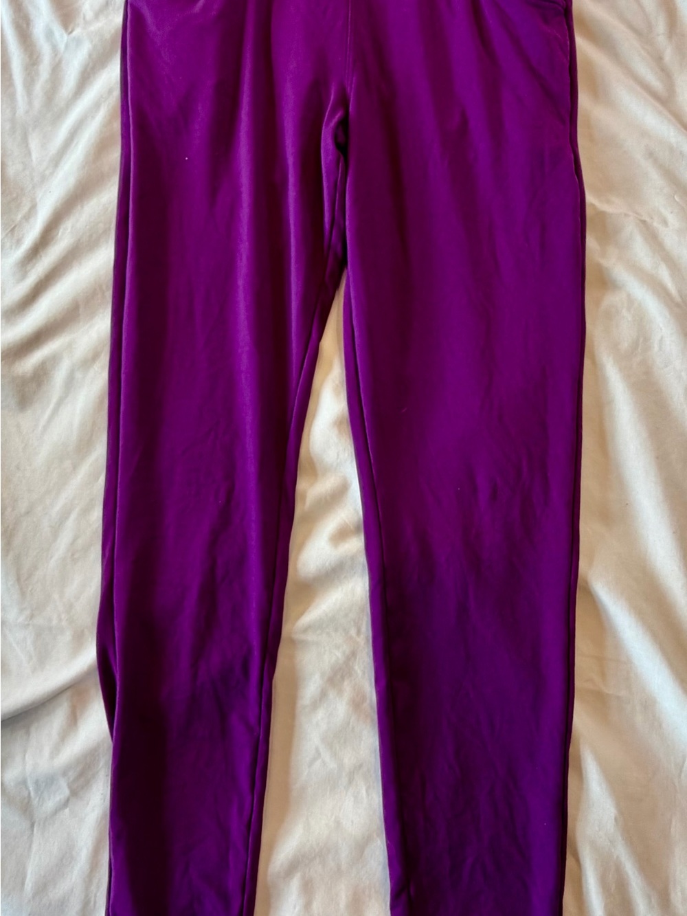 Purple Leggings - Vibrant Plum Color